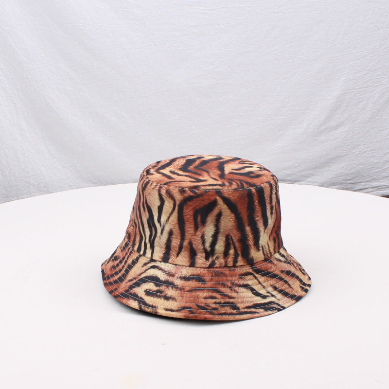 Wholesale Polyester Cotton Leopard Print Bucket Hat